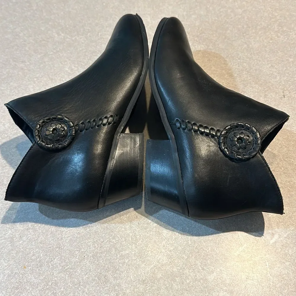 JACK ROGERS Black Booties - Picture 6 of 9